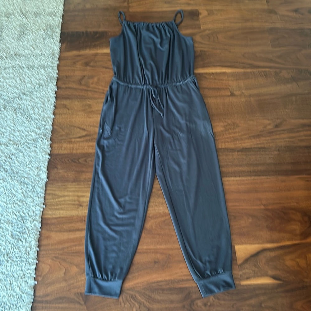 Lou & Grey Dusty Blue romper, size small